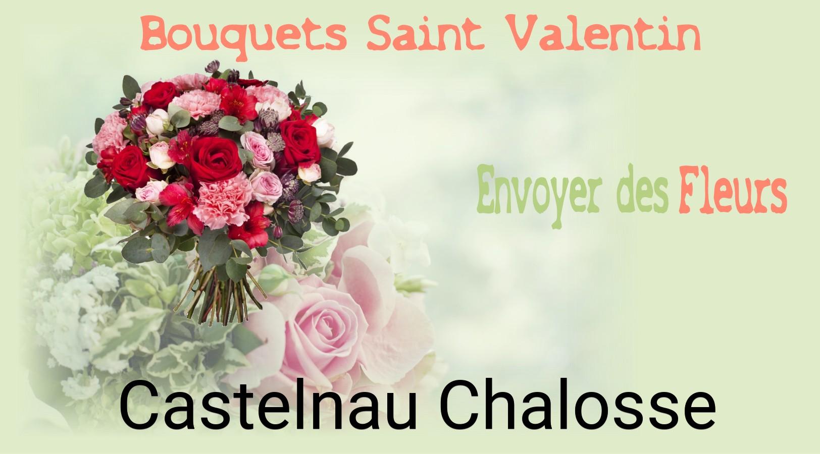 Roses de Saint-Valentin livrées à Castelnau-Chalosse